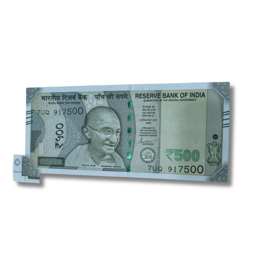 Rs 500 Extra Paper 917500 Governor Shaktikant Das UNC Condition
