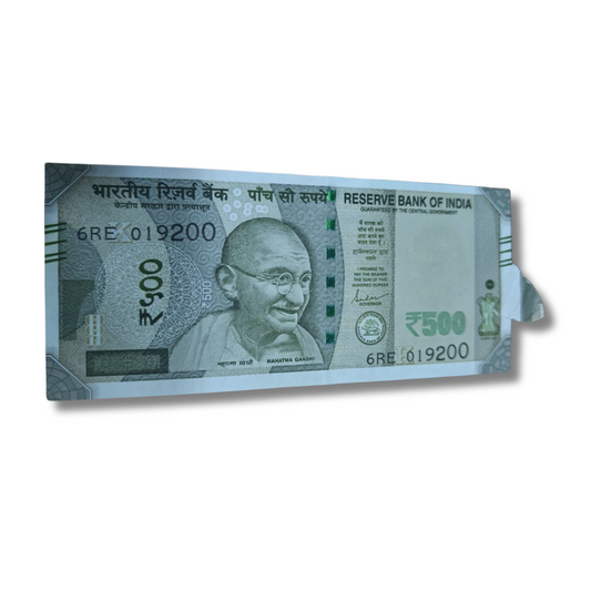 Rs 500 New 019200 Extra Paper Error Governor Shaktikant Das Unc Condition