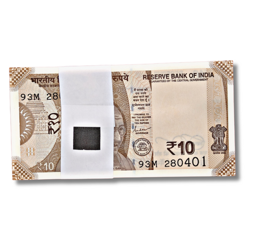 10 Birthday Note Packet – Prefix 93M | Serial 280401 | 28 April 2001