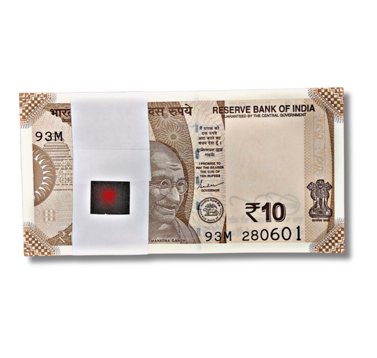 ₹10 Birthday Note Packet – Prefix 93M | Serial 280601 | 28 June 2001