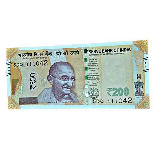 Rs 200 birthday 11.10.42 Amitabh bachan shakti kant das excellent condition