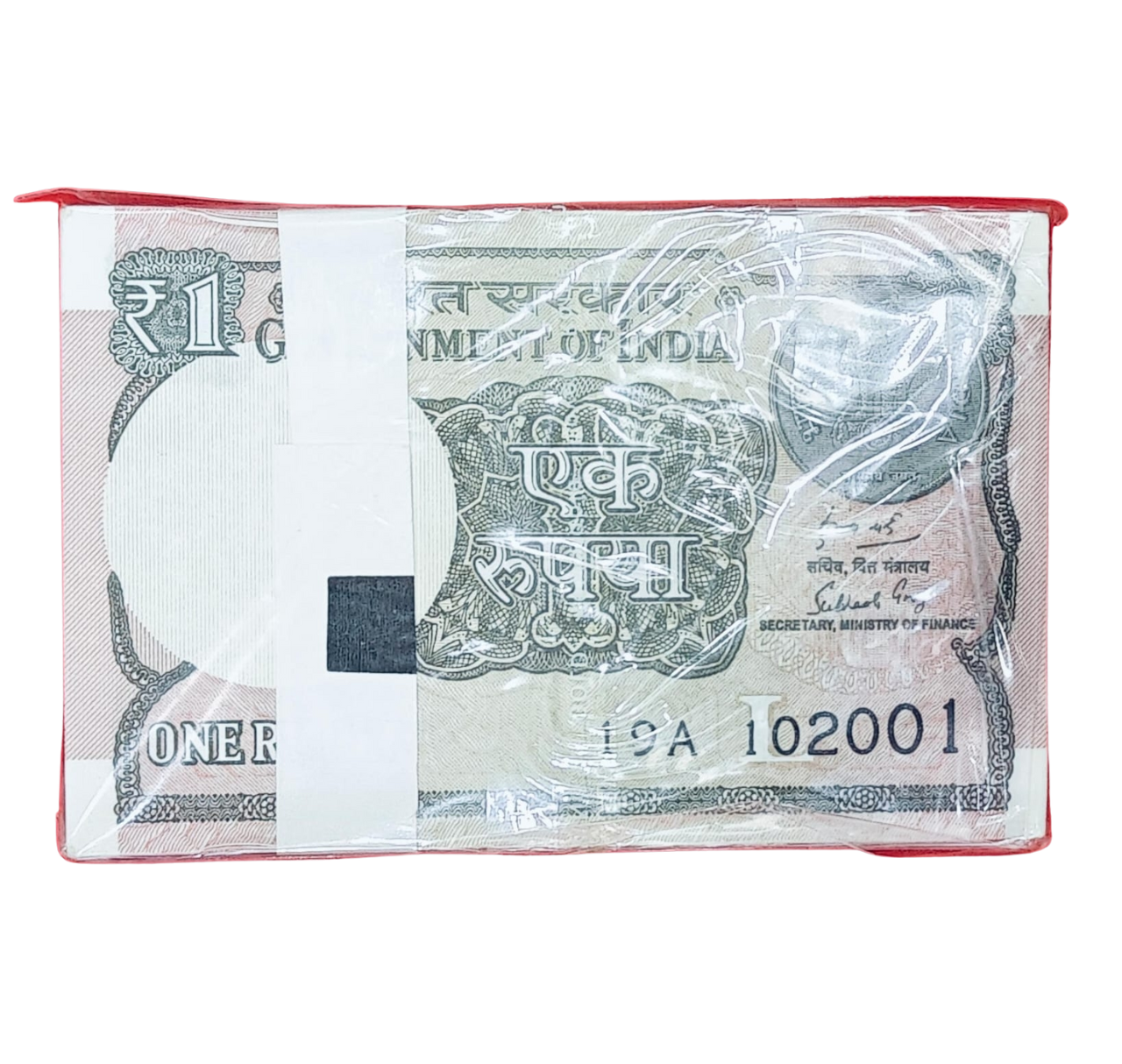 Rs 1 Serial Super Birthday Packet 19A 102001 As 19.10.2001 Finance Secretary Subhash Garg Excellent Condition