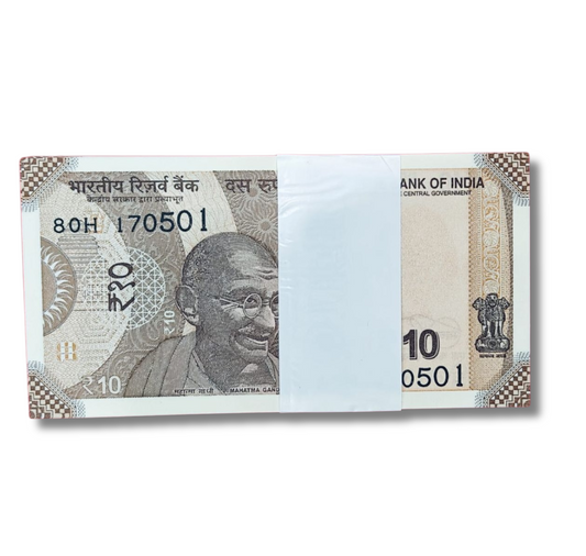 Rs 10 serial birthday packet 17.05.01 governor shakti kant das excellent condition