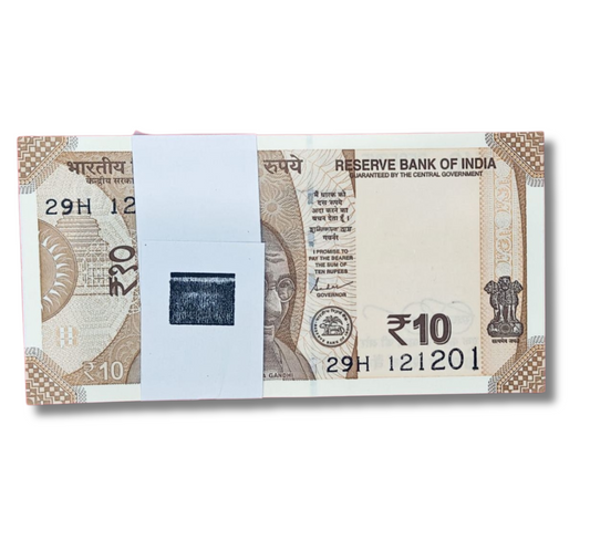 Rs 10 serial birthday packet 12.12.01 with 121212 number governor shakti kant das excellent condition