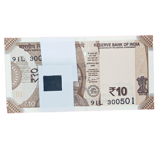 Rs 10 serial birthday packet 30.05.01 governor shakti kant das excellent condition