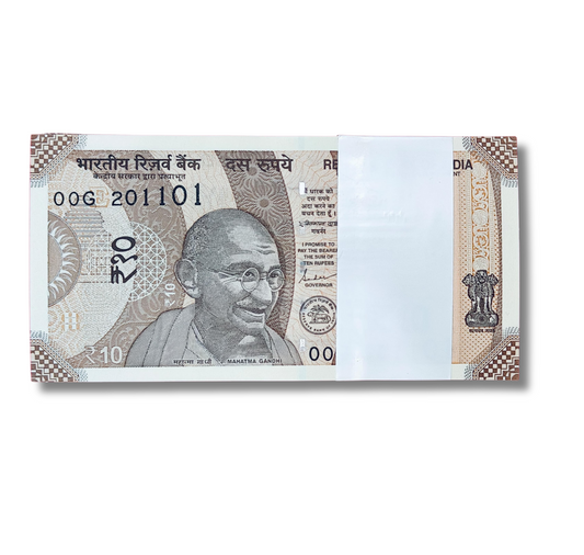 Rs 10 serial birthday packet 201101 november 20 governor shakti kant das excellent condition