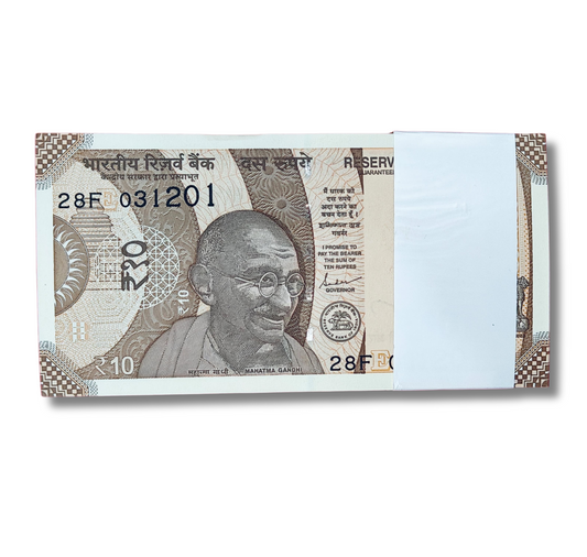 Rs 10 serial birthday packet 031201 december 3 governor shakti kant das excellent condition