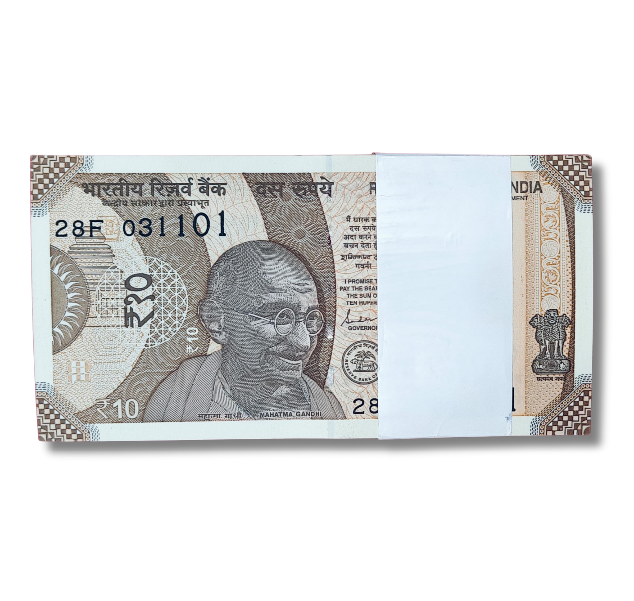Rs 10 serial birthday packet 031101 november 3 governor shakti kant das excellent condition