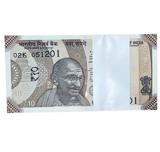 Rs 10 serial birthday packet 051201 december 5 governor shakti kant das excellent condition