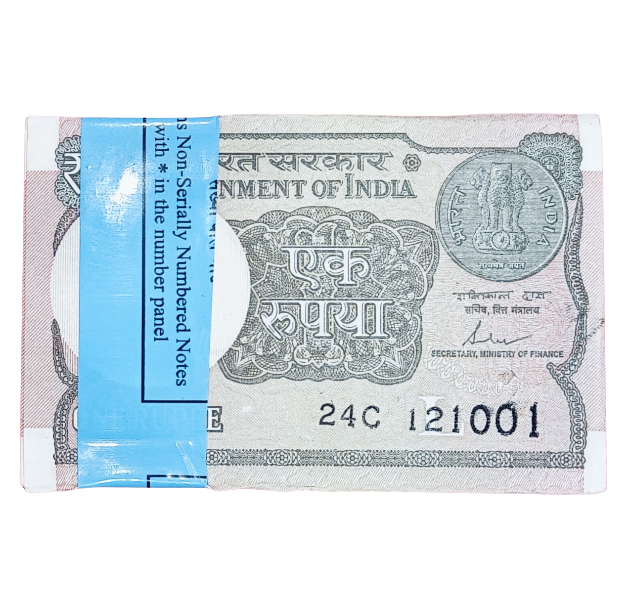 Rs 1 serial birthday packet 121001 finance secretary shakti kant das excellent condition