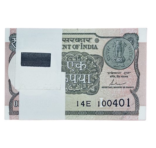 Rs 1 Birthday Serial Packet 10 April 2001 | Shaktikanta Das | Rare Date Note | Excellent Condition