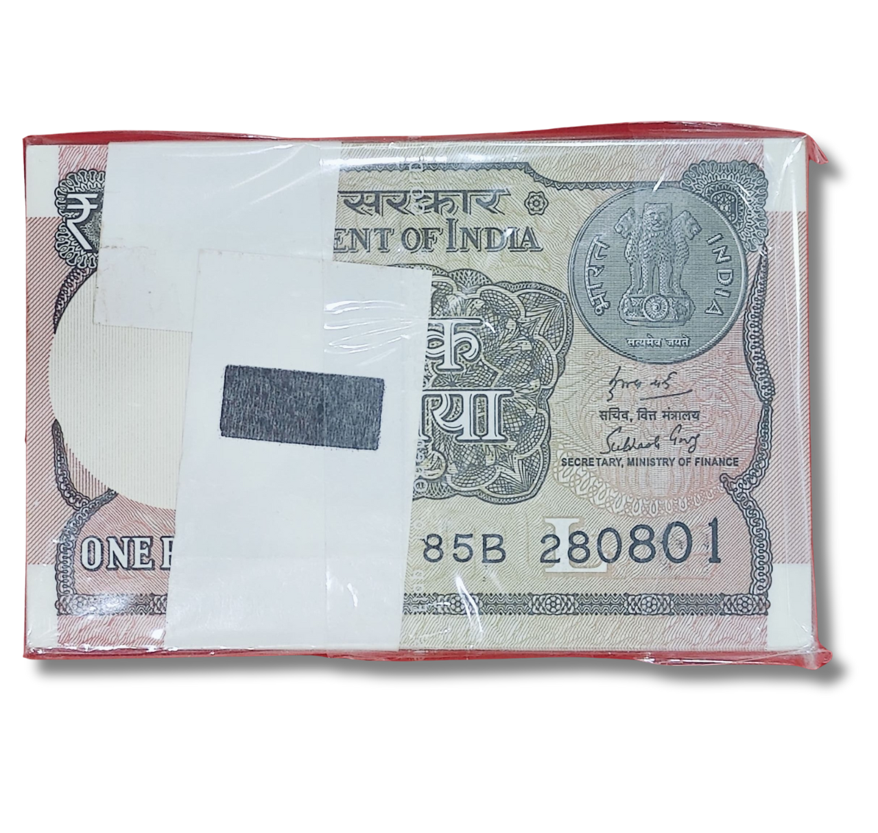 Rs 1 serial birthday packet 280801 gem unc condition