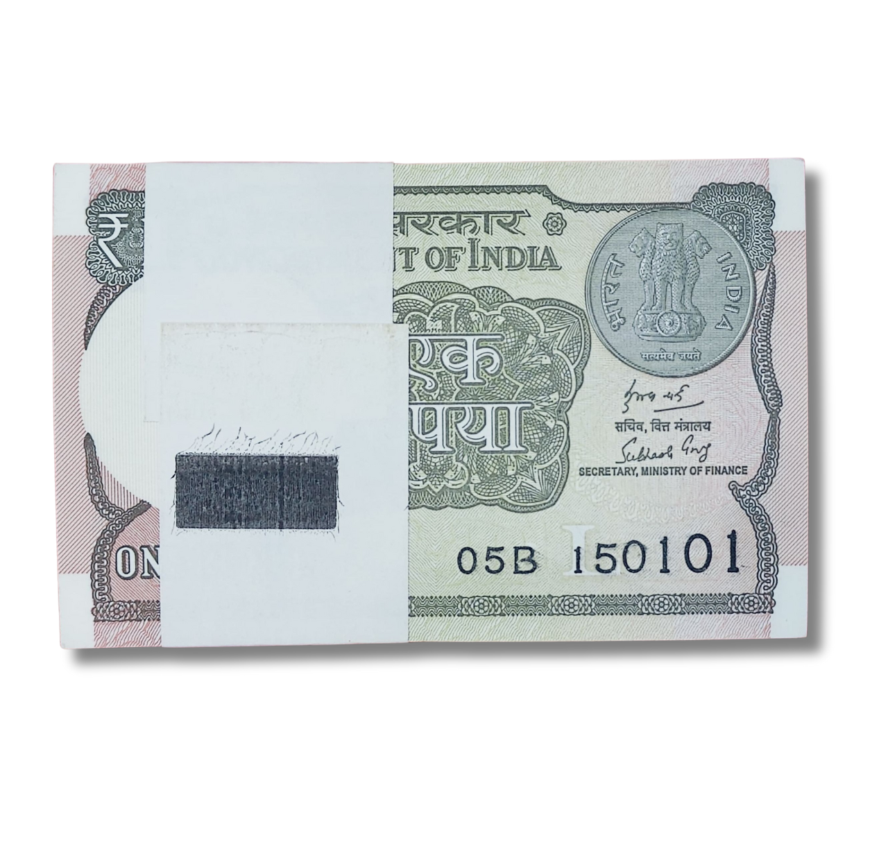 Rs 1 serial birthday packet 150101 finance secretary subhash garg excellent condition