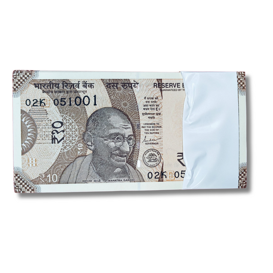 Rs 10 birthday anniversary date 05.10.01 gem unc condition