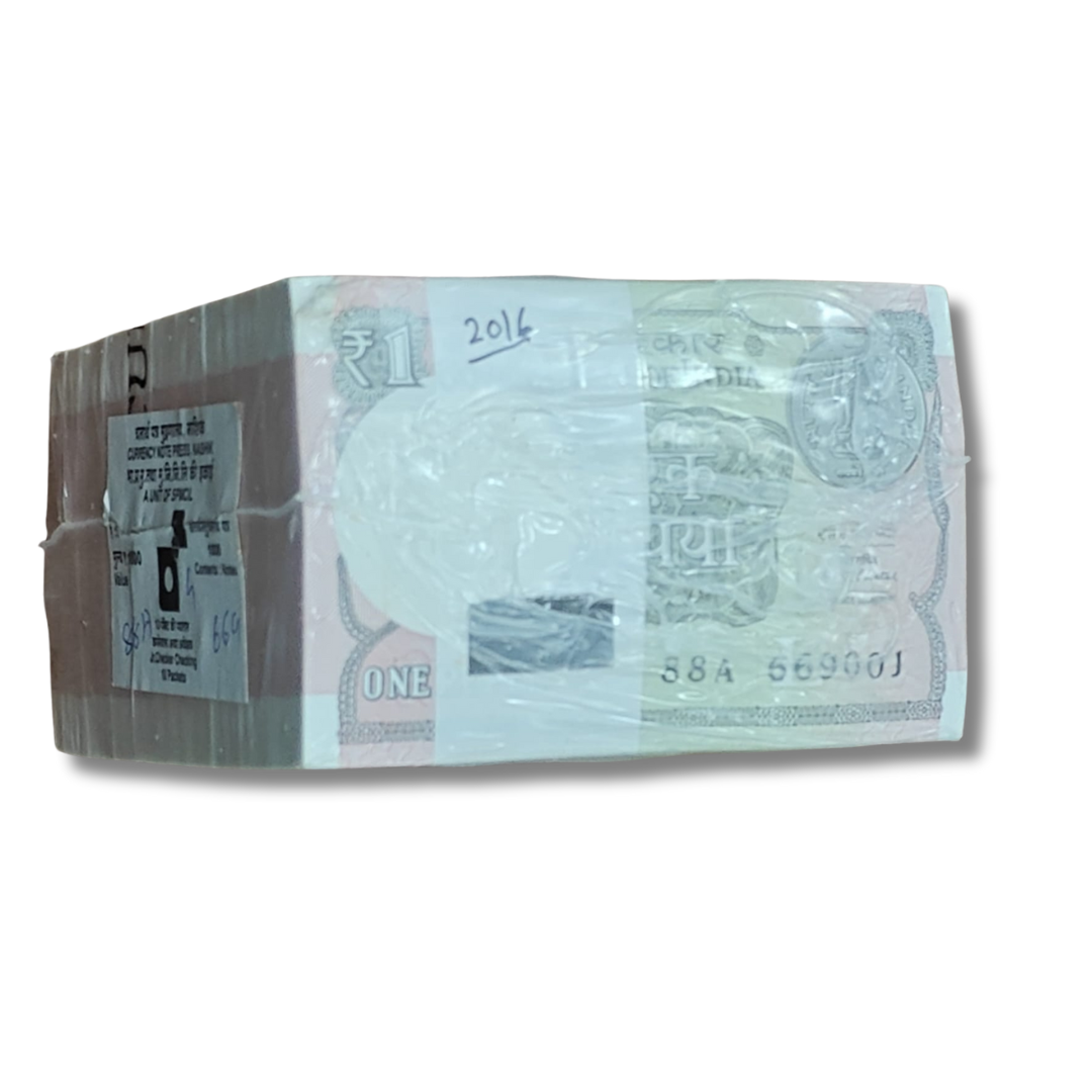Rs 1 Rim 669001 year 2016 unc condition