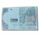 Rs 1 telescopic rim 240001 finance secretary Subhash Garg unc condition