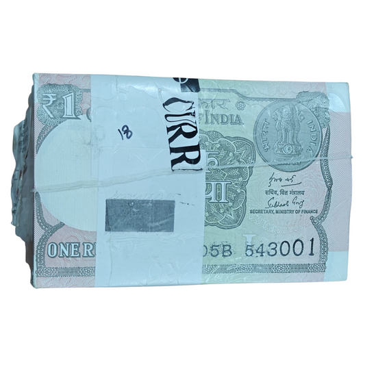 Rs 1 telescopic rim 543001 finance secretary subhash garg unc condition