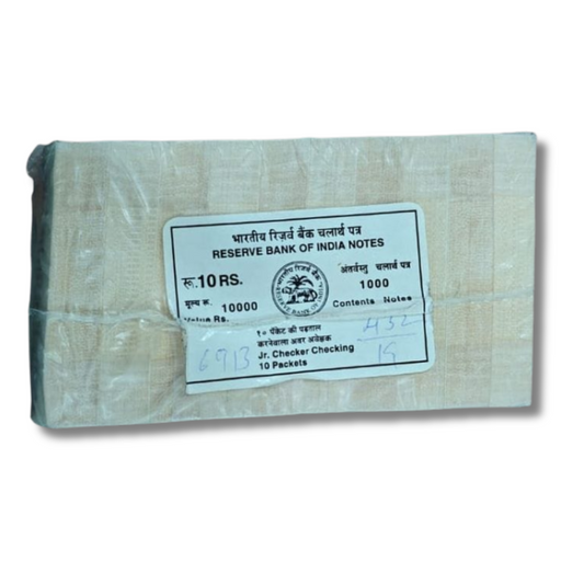 Rs 10 old rim 004001 lower number governor d subbarao unc condition