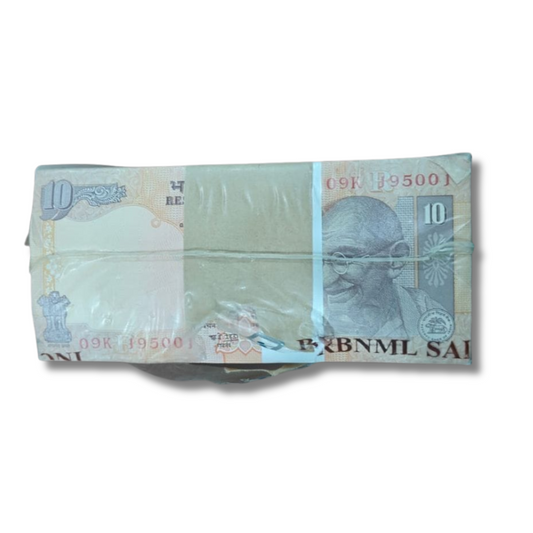 Rs 10 old rim 195001 governor y v Reddy unc condition