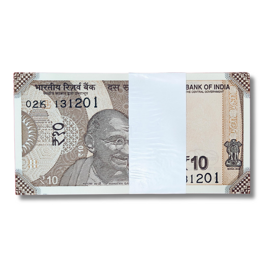 Rs 10 birthday anniversary date pkt 13.12.01 gem unc condition
