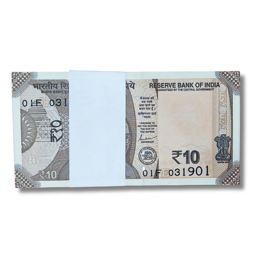 Rs 10 birthday anniversary date pkt 01.03.1901 gem unc condition