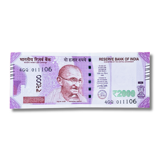 Rs 2000 Birthday and aniversary date 01.11.06 gem unc condition