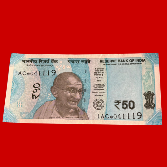 Rs 50 Star Birthday & Anniversary 041119 - 4 Nov 2019 Collectible