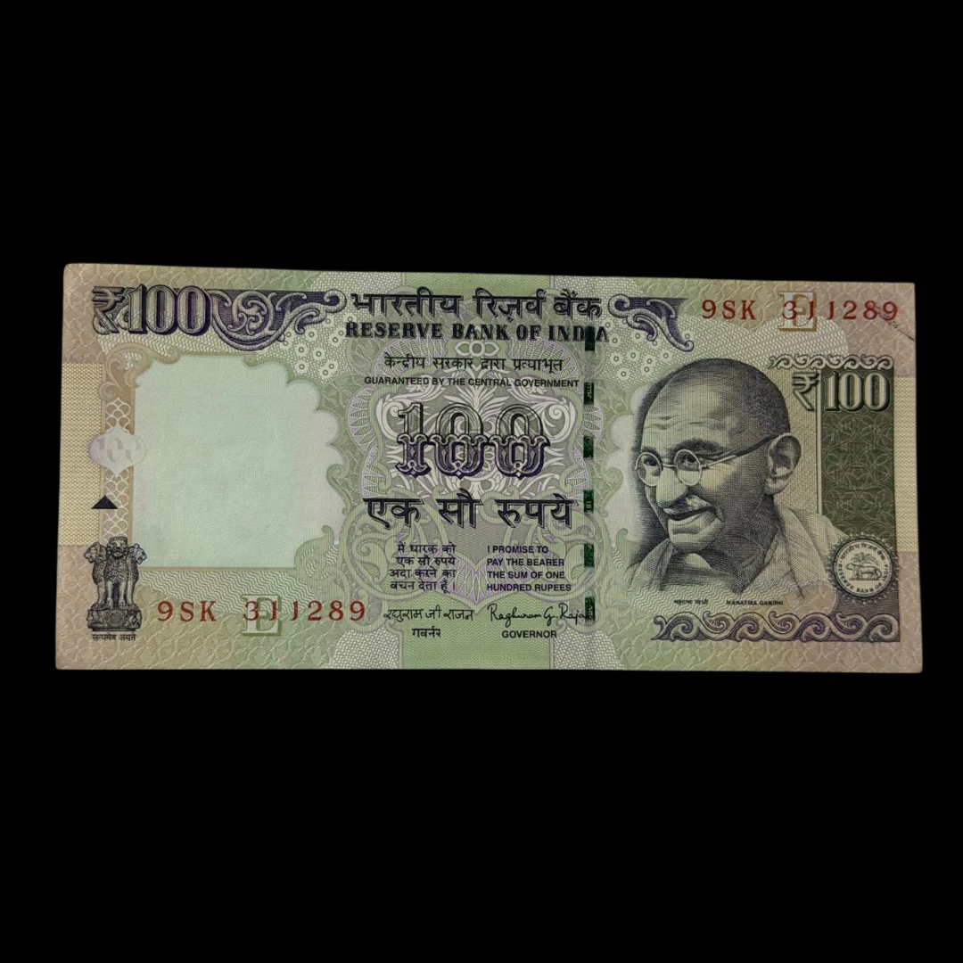 Rs 100 Birthday & Anniversary Note 311289 Unc Condition