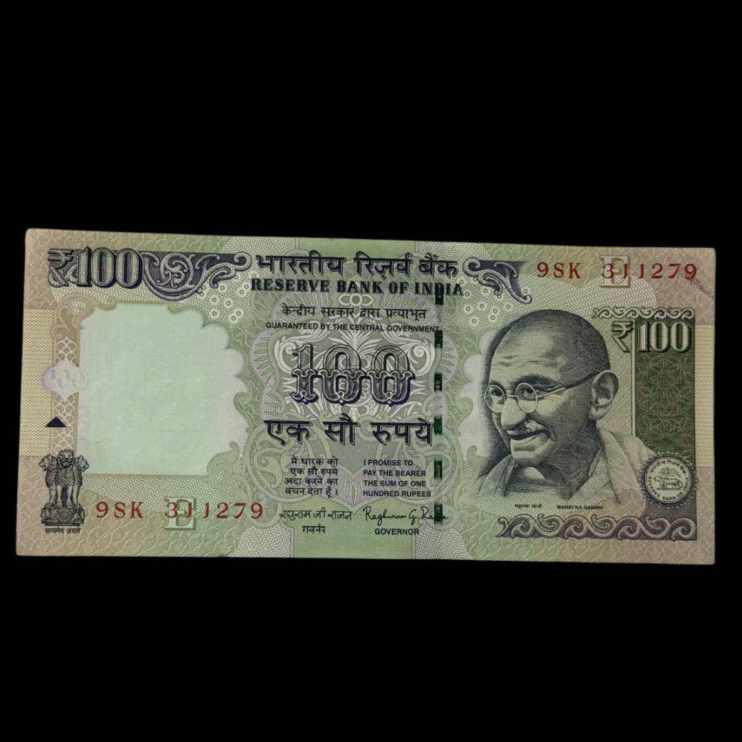 Rs 100 Birthday & Anniversary Note 311279 Unc Condition