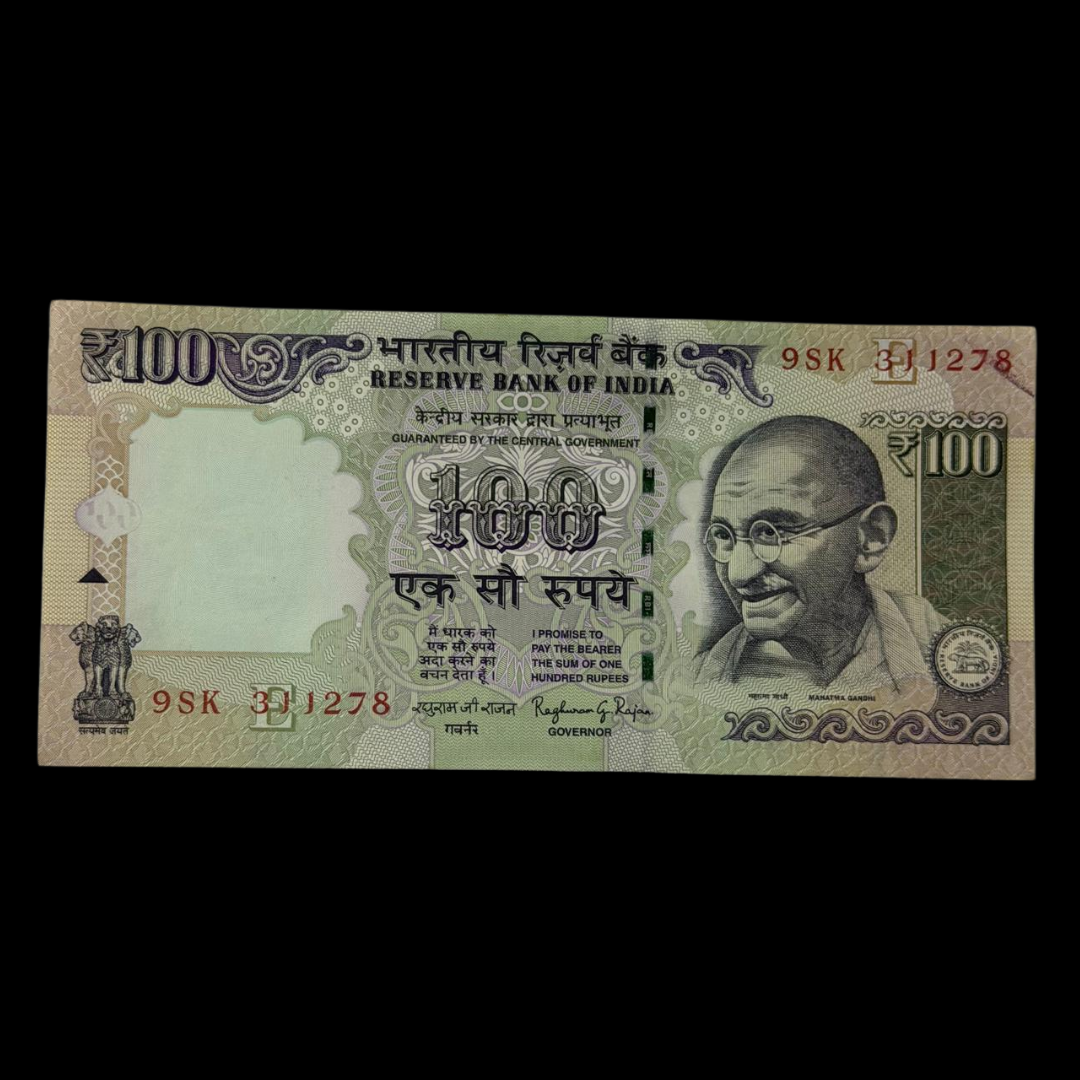 Rs 100 Birthday & Anniversary Note 311278 Unc Condition