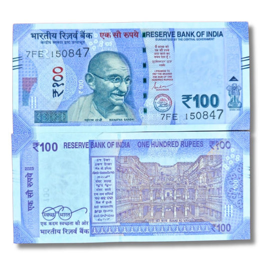 Rs 100 Fancy Note – 15.08.47 Independence Date | Excellent Condition | Shaktikanta Das