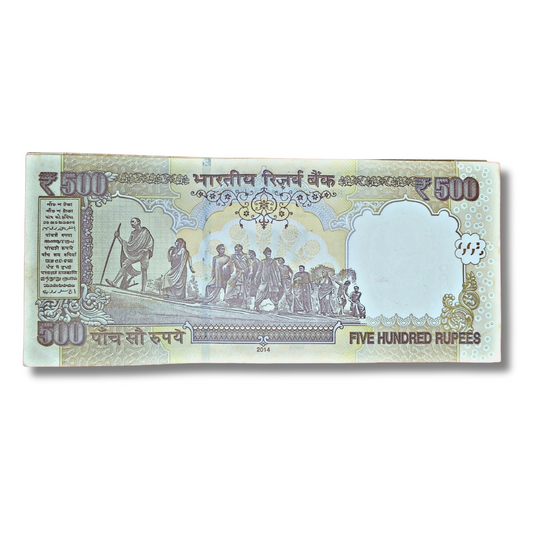 Rs 500 Old Note Packet – Serial 517601 R Insert | Governor Raghuram Rajan