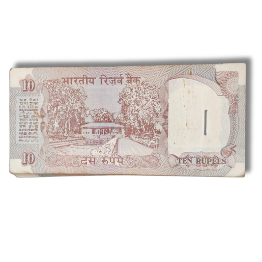 Rs. 10 Note Old Packet Shalimar Packet C. Rang Rajan 100 note Fresh Packet