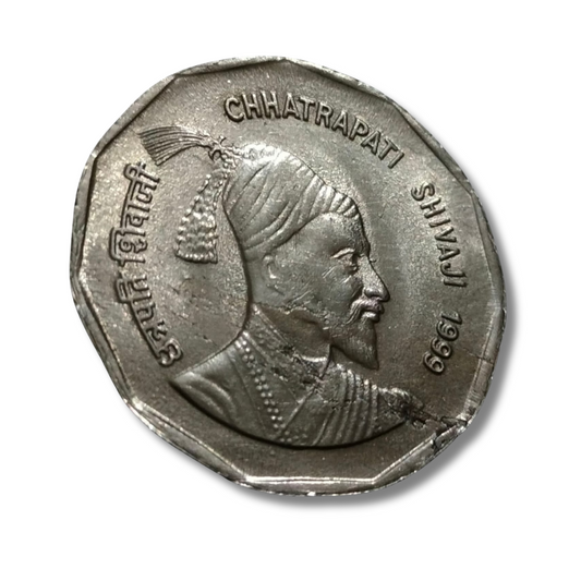 ₹2 Coin Chhatrapati Shivaji | Year 1999