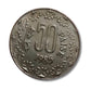 50 Paise Coin 1985 | Kolkata Mint | Nickel | Vintage Indian Coin
