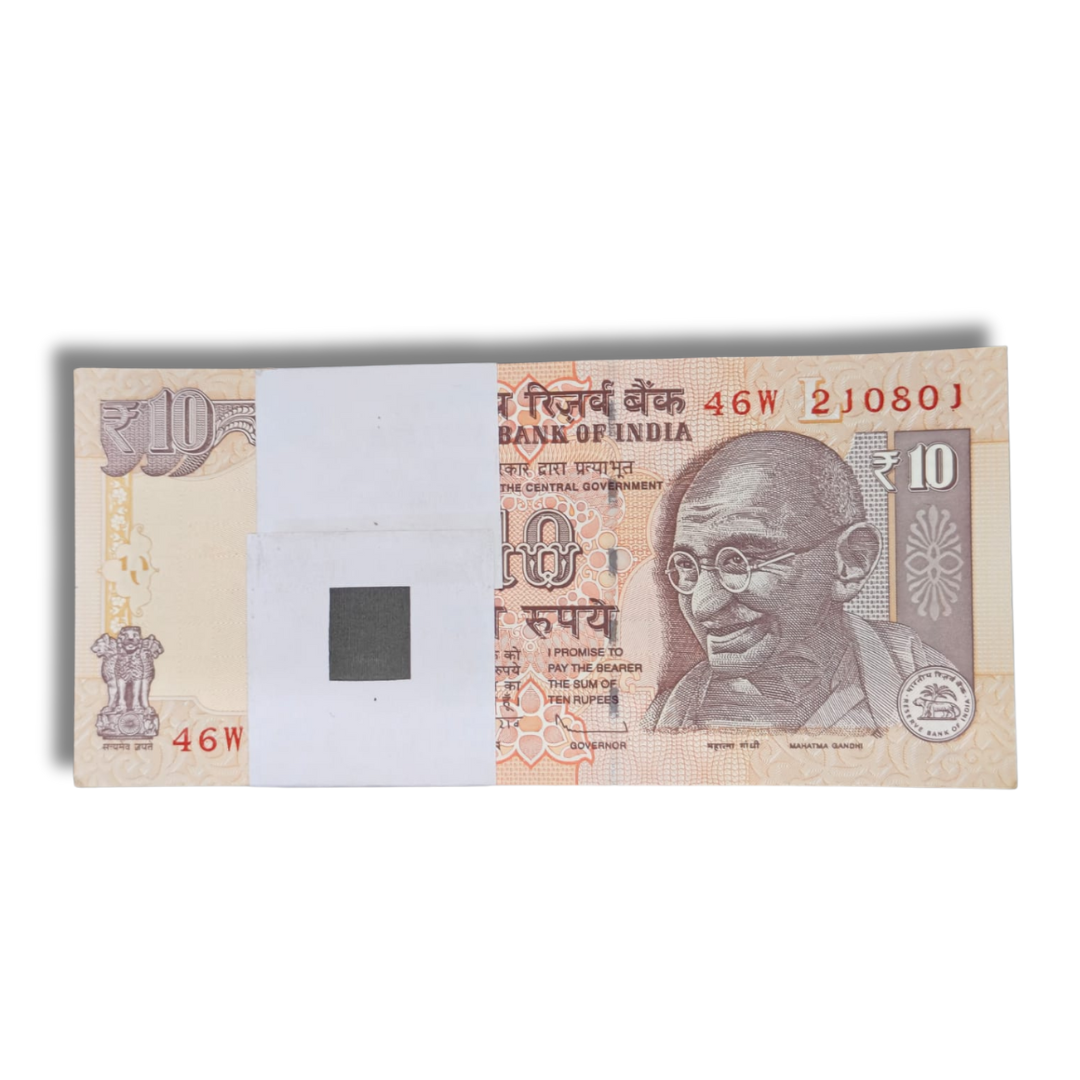 Rs. 10 Note Old Packet Birthday Packet 210801 -21 Aug note Fresh Packet