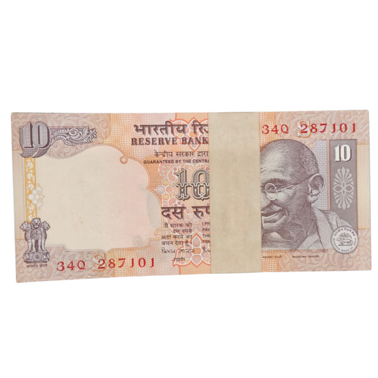 Rs. 10 Note Old Packet bimal Jalan 100 note Fresh Packet without pin