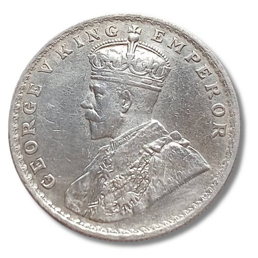 Rs 1 Coin One Rupee 1920 George V King  Good Condition As Per Image