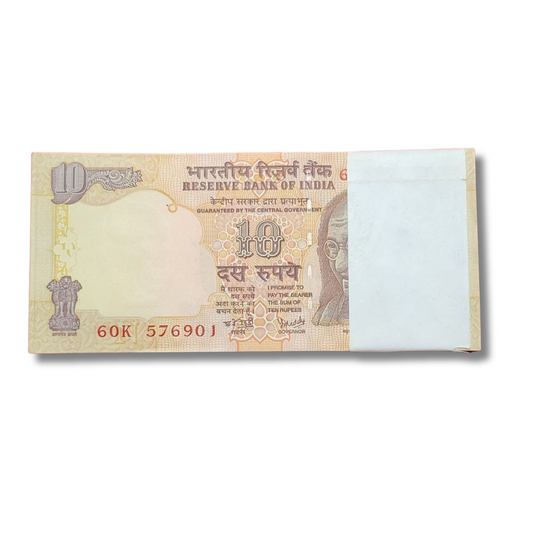 Rs 10 old serial packet governor y v reddy unc condition