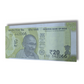 Rs 20 Error Note Serial Number Shifted Print Error 542066– Collectible Items