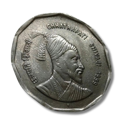 Rs 2 Chhatrapati Shivaji Coin | Bombay Mint | Republic India Commemorative