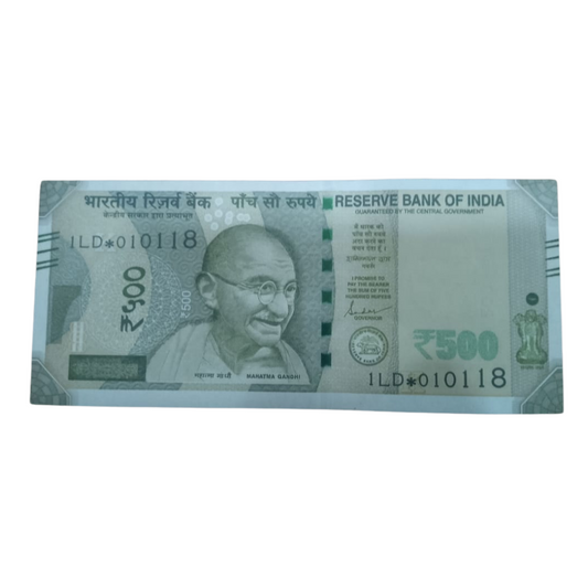 ₹500 Birthday Star Note – 01.01.18 | UNC Condition | Shaktikanta Das