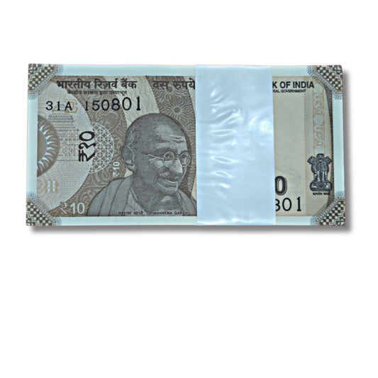 Rs 10 Fancy Note – 15.08.01 Birthday Independence Day | UNC