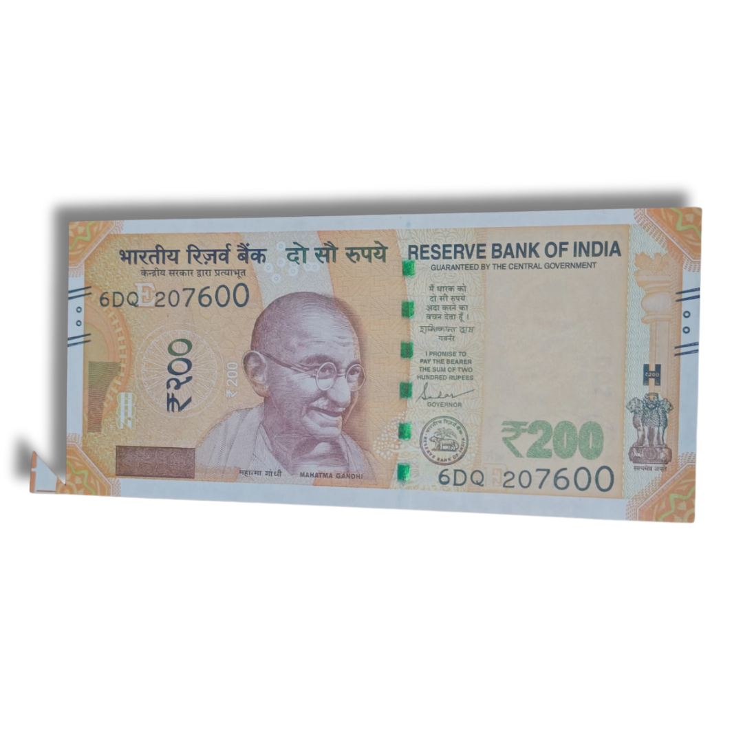 Rs 200 Error Note with Butterfly Print 207600 – Collectible items