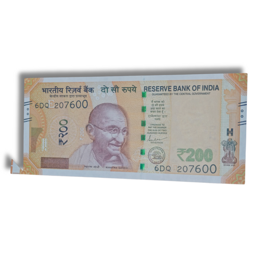 Rs 200 Error Note with Butterfly Print 207600 – Collectible items