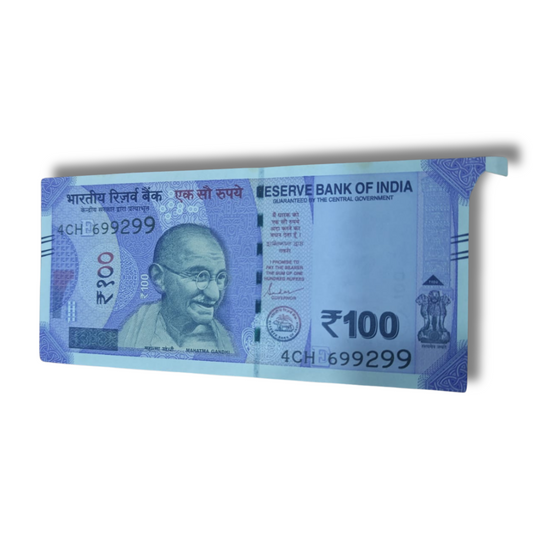 Rs 100 Error Note Butterfly Extra Paper Error 699299 – As Per Condition