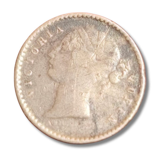 1841 2 Anna Coin – Victoria Queen | Buy British India Copper Coin Online