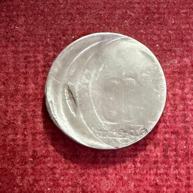 10 Paise Coin Error & Misprint 1998 Uniface Error one Sided Print