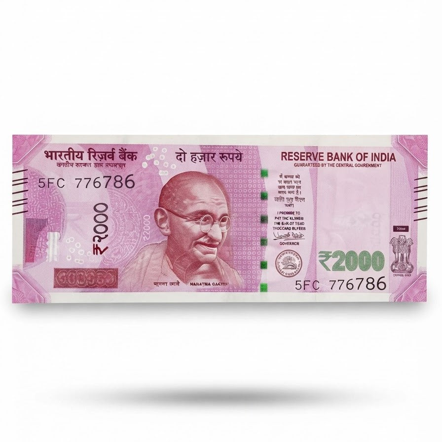 Rs 2000 Note 776786 Ending 786 Holy Bismillah Number Rare