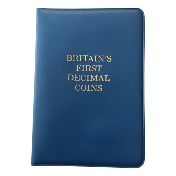 Britain’s First Decimal Coins 1971 Royal Mint England Historic Coin Set